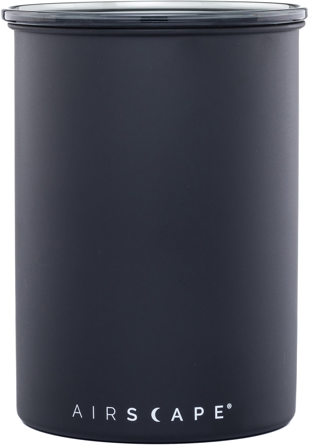 Airscape Kaffeedose mittel schwarz aus Edelstahl