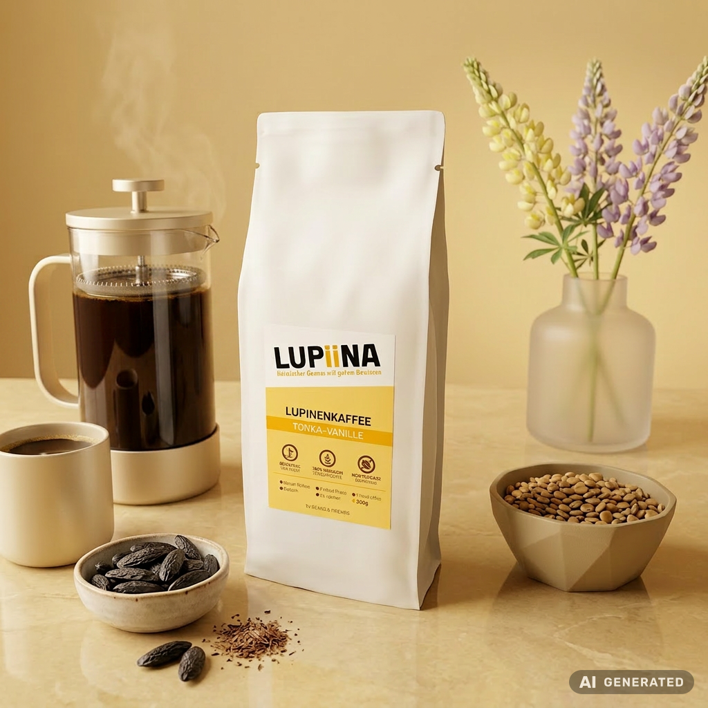 Lupiina Tonka Vanille von Beans & Friends – Lupinenmischung mit Tonkabohne und Vanille