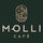 Molli Logo – Edles Logo in Grün und Gold, Partner und Gastronomiekunde.“