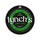 „Lynchs Irish Pub Logo – Grünes und weißes Design, Werbepartner und Kunde  ‚Tolle Jungs‘.