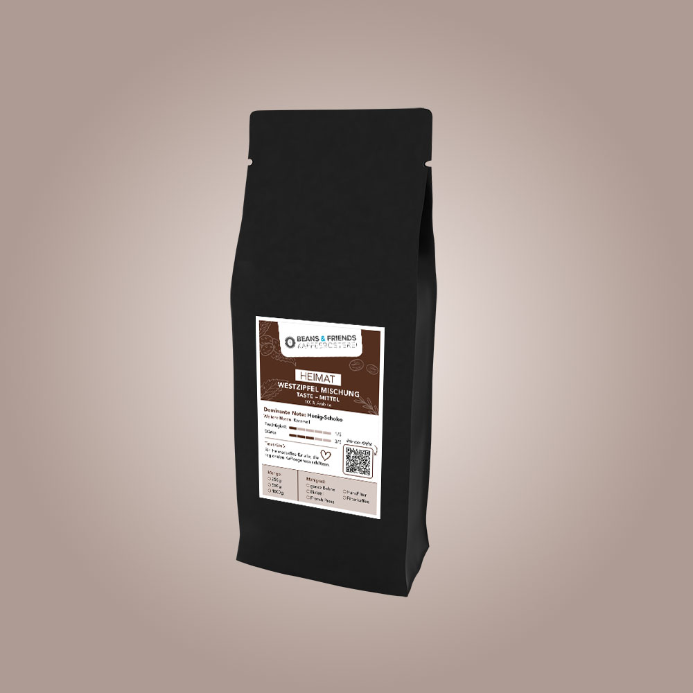 Westzipfel Kaffee von Beans & Friends – regionaler Kaffee mit würzigen und schokoladigen Noten